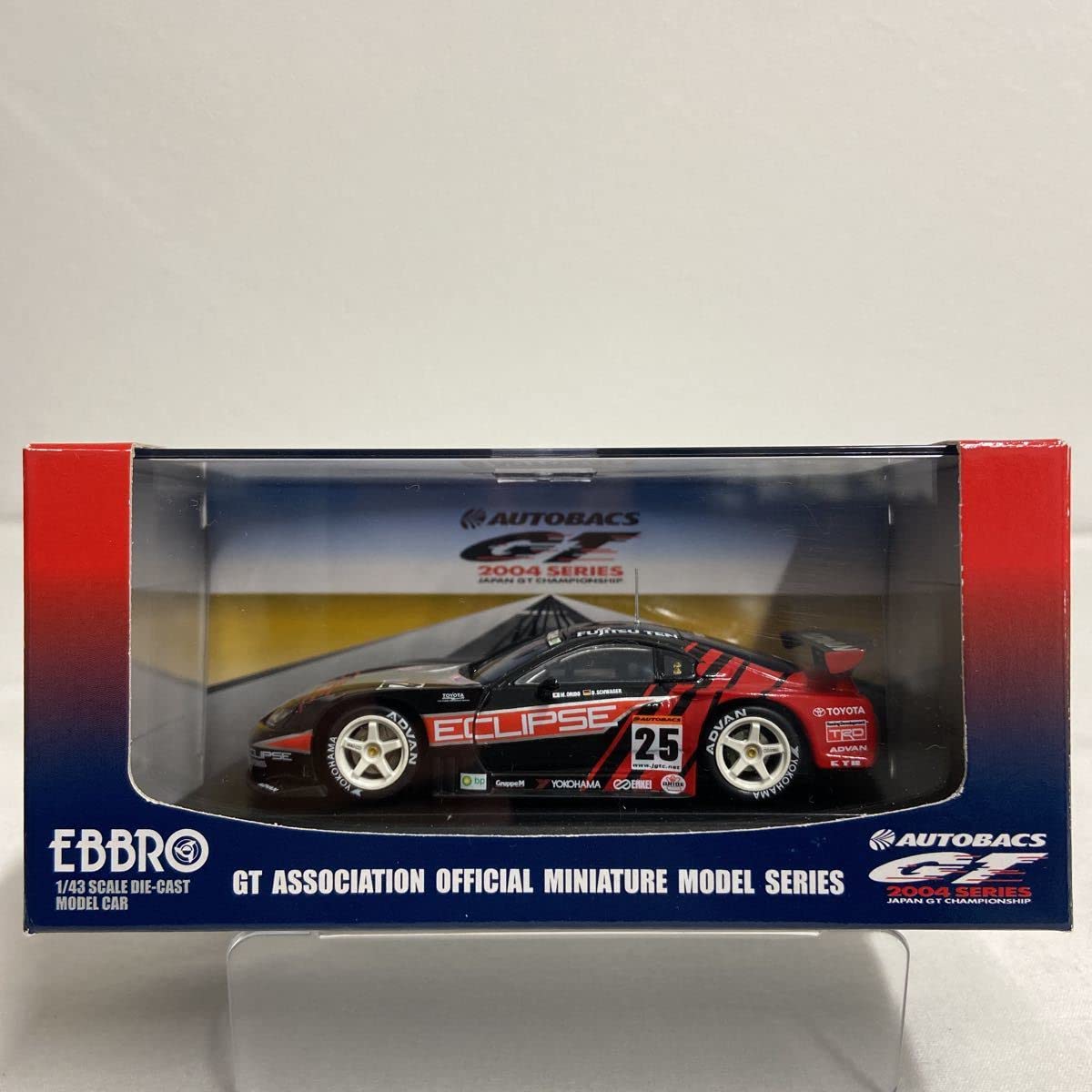 Amazon | EBBRO 1/43 ECLIPSE ADVAN Supra #25 JGTC 2004年 織戸学 MAX
